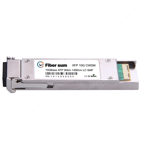 Ciena NTTP84HB Compatible 10GBase-CWDM 80km (49.7 mi) 1490nm LC SMF 10 Gigabit CWDM XFP Transceivers